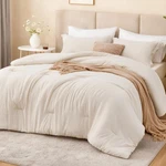 Loves Cabin Beige Twin/twin Xl Comforter Set, 2-PIECE Prewashed Bedding W.... Fixed Price $41.66.
