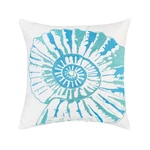 Nautilus Shell Cotton Watercolor Indoor/outdoor Accent Pillow, 18" X. Fixed Price $18.49.
