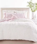 Whim By Martha Stewart 2PC. White Shaggy Faux Fur Twin/twin Xl Comforter Set. Fixed Price $42.20.