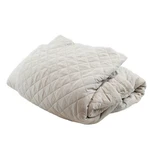 Home By Jennifer Adams Light Gray Bedspread Quilt Lux Collection Queen Size. Fixed Price $32.99.