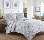 Tommy Bahama Beach Bliss Cotton Quilt, Size Full / Queen Set. Fixed Price $64.99.