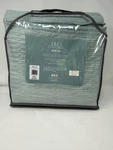 Zest Kitchen + Home Quilt Set King, Textured Parallel Stitching - Seafoam Green. Fixed Price $102.16.