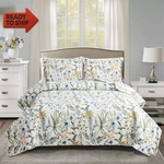 Ycosy Floral Quilt Sets King Size Reversible Countryside Bedspread Coverlets Li. Fixed Price $59.17.