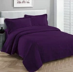 Fancy Collection Luxury Bedspread Coverlet Embossed Solid Purple. Fixed Price $34.09.