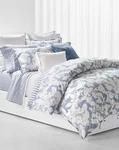 Ralph Lauren Willa Floral Blue Reversible Cotton Full/queen Duvet Cover Set 3PC. Fixed Price $98.97.