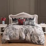 Bebejan French Linen 100% Cotton Sateen 5 Piece Reversible Comforter Set. Fixed Price $134.99.