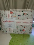 New Cath Kidston London 90X90 Snow Day Duck Egg Winter Queen Quilt Bedspread. Fixed Price $75.00.