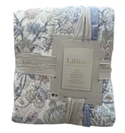 Lillian August Multicolor King Floral Quilt Set 106 X92. Fixed Price $149.00.