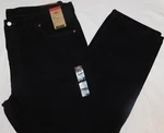 Levis 550 Relaxed Fit Jeans Loose Through The Thigh At Waist Big & Tall Black. Fixed Price $32.97.