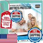 Utopia Bedding Waterproof Mattress Protector Queen Size Premium 200 Gsm Terry. Fixed Price $27.99.