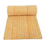 Indian Cotton Dimand Printed Kantha Quilt Gudari Twin Bedspread Throw Decor. Fixed Price $64.60.