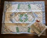 Macys Handcrafted Pillow Sham Set Of Quilted Patchwork Garden Wedding 23X30. Fixed Price $28.00.