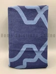 Pottery Barn Trisha Geo Patterned Cotton Sham Navy Blue King #9995G. Fixed Price $32.19.