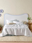 Linen House Nimes Coverlet - 240X260CM 260CMX240CM (1XBED Cover) White. Fixed Price $319.75.