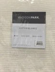 Madison Park Cotton Blanket BL51N-0845 Twin Cream Finish. Fixed Price $28.90.
