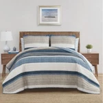 Nautica Ridgeport Blue Cotton Reversible 3 Piece Quilt Set, Full/queen. Fixed Price $83.98.