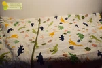 Pillowfort Full/queen Dinosaur Reversible Kids' Quilt. Fixed Price $29.99.