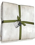 Michael Aram Watercolor Print Pure 100% Silk Queen Textured Quilt/coverlet $665. Fixed Price $175.00.