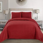 Linen Plus Collection 3 Pieces King/california Size Embossed Coverlet. Fixed Price $45.35.