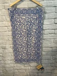 New Vivaterra Blue Hand Blocked Made India King Pillow Cover Shams Set Of 2. Fixed Price $44.99.