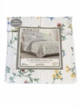 Rt Home Queen Reversible Floral Quilt Set 3PC White Multicolor Polyester. Fixed Price $25.00.