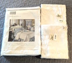 Jcpenney Home Collection White Coverlet Full 2 Standard Shams Nip Bedding Set. Fixed Price $45.99.