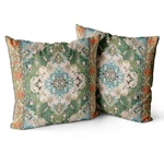 Snycler Boho Throw Pillow Covers 24X24 Inch Set Of Rug Carpet Double S.... Fixed Price $29.02.