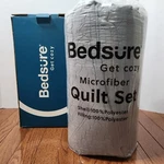 Bedsure Get Cozy Quilt And Pillow Shams Lightweight Summer King Size 106" X 96". Fixed Price $20.00.
