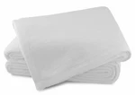 New Sferra White Full/queen Blanket-plush Cotton PORTUGAL-8890-84091. Fixed Price $148.00.