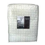 Hudson Park Natalya Full / Queen Quilted Coverlet Light Tan - $355. Fixed Price $68.00.