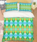 3D Green Leaf A06 Bed Pillowcases Quilt Duvet Cover Shandra Smith Zoe. Fixed Price $99.77.