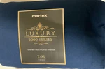 Martex Luxury 2000 Series Ultra Soft Hemstitched Sheet Set Navy Twin. Fixed Price $29.26.