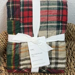 Pottery Barn Peyton Plaid Reversible Patchwork Pillow Sham, King. Fixed Price $53.10.
