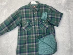 Vtg High Sierra Jacket Men Medium Plaid Quilt Lined Flannel Shacket Wool 80S 90S. Fixed Price $31.99.