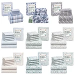 6 Piece 100% Natural Soft Cotton Set Deep Pocket Cozy Bed. Fixed Price $54.99.