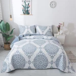 Travan 3-PIECE Floral Quilted Bedspread Set Lightweight Coverlet. Fixed Price $79.99.