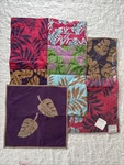 The Company Store Bahamas Set 3 Quilted Standard Pillow Sham Pair & Square 16. Fixed Price $18.00.