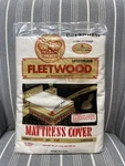 Fleetwood Mattress Cover By Gilbins 100% Cotton Sanforized Sz Full Xtra Stitched. Fixed Price $30.00.