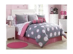 Vcny Home Full Size Bed-in-a-bag, Reversible Comforter With Matching Sh.... Fixed Price $62.52.