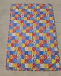 Vintage Mid-century Jcpenney Twin Bedspread Coverlet Patchwork Quilt Retro 84X59. Fixed Price $39.95.