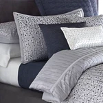 Vera Wang Dimensional Navy King Coverlet. Fixed Price $120.00.