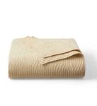 Ralph Lauren Wiley Cotton Jacquard Reversible Quilt Full/ Queen Tan Msrp $220. Fixed Price $160.00.