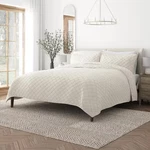 Becky Cameron Eucalyptus Microfiber King / Stitch Quilt Set (3-PCS). Fixed Price $89.00.