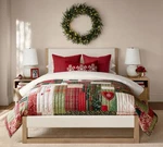 New !pottery Barn Holiday Love Reversible King Quilt $349. Fixed Price $194.00.