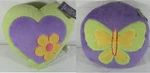 Set Of 2 Simon Says 16" Plush Pillows Candace Butterfly Heart Gree, Purple New. Fixed Price $13.74.