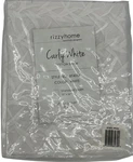Rizzy Home Carly 100% Cotton King Sham 20" X 36" White Beautifully Designed. Fixed Price $18.99.