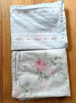 Laura Ashley Cottage Core Rose Floral Cotton Pillow Shams King Size Set Of 2. Fixed Price $14.99.