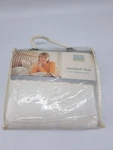 New Martha Stewart Standard Sham Matelasse Ivory Floral Pillowcase 20X26". Fixed Price $19.87.