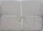 Pottery Barn Rosewater Belgian Flax Linen Waffle Quilt F/q 92" 88" New. Fixed Price $169.95.