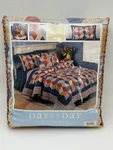 Quilt Full/queen Day By Spinning Blocks 86 X Pem America. Fixed Price $74.50.
